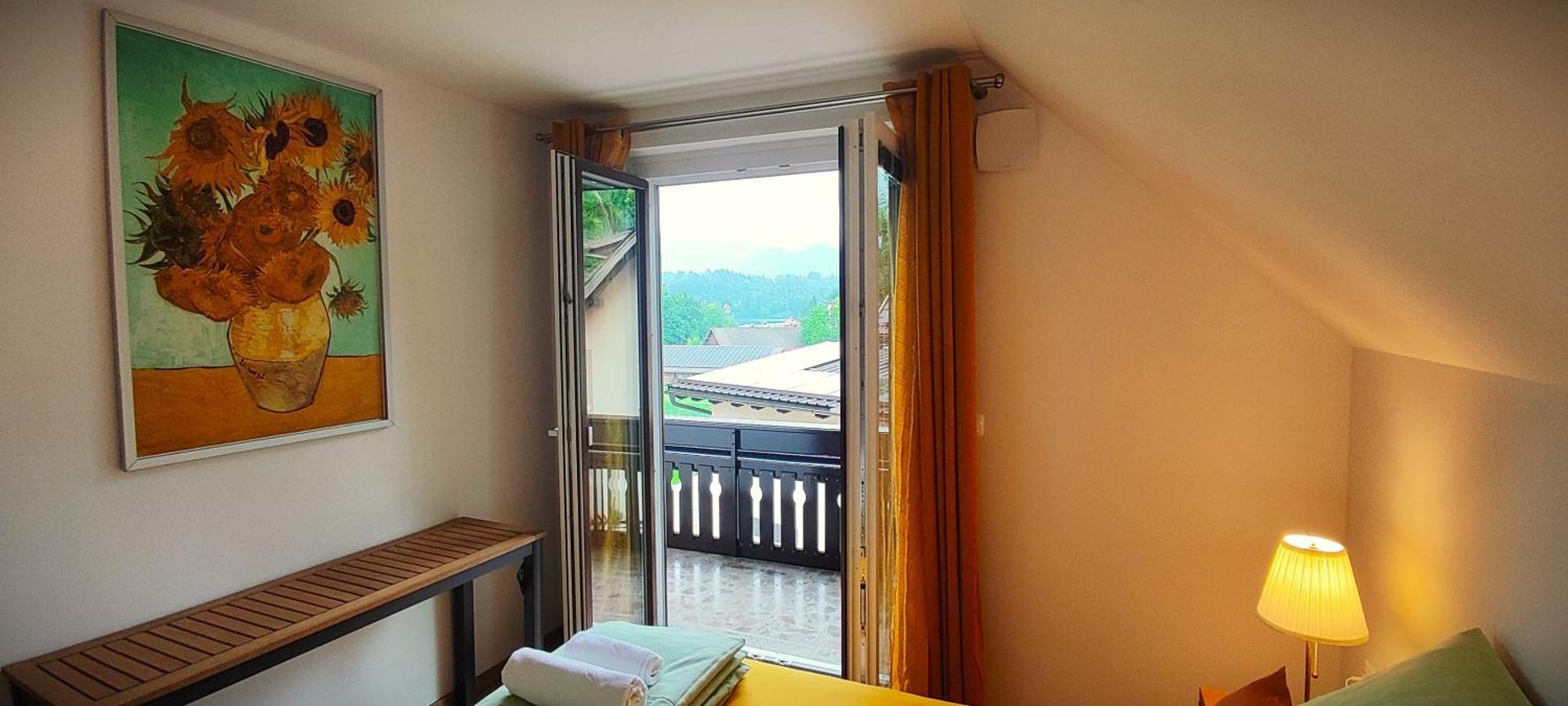 Appartement Tourist house Capricorn à Bled Chambre photo