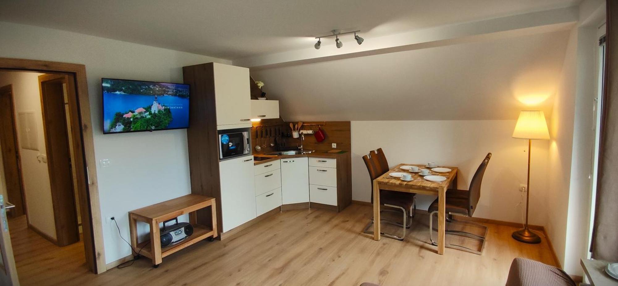 Appartement Tourist house Capricorn à Bled Chambre photo
